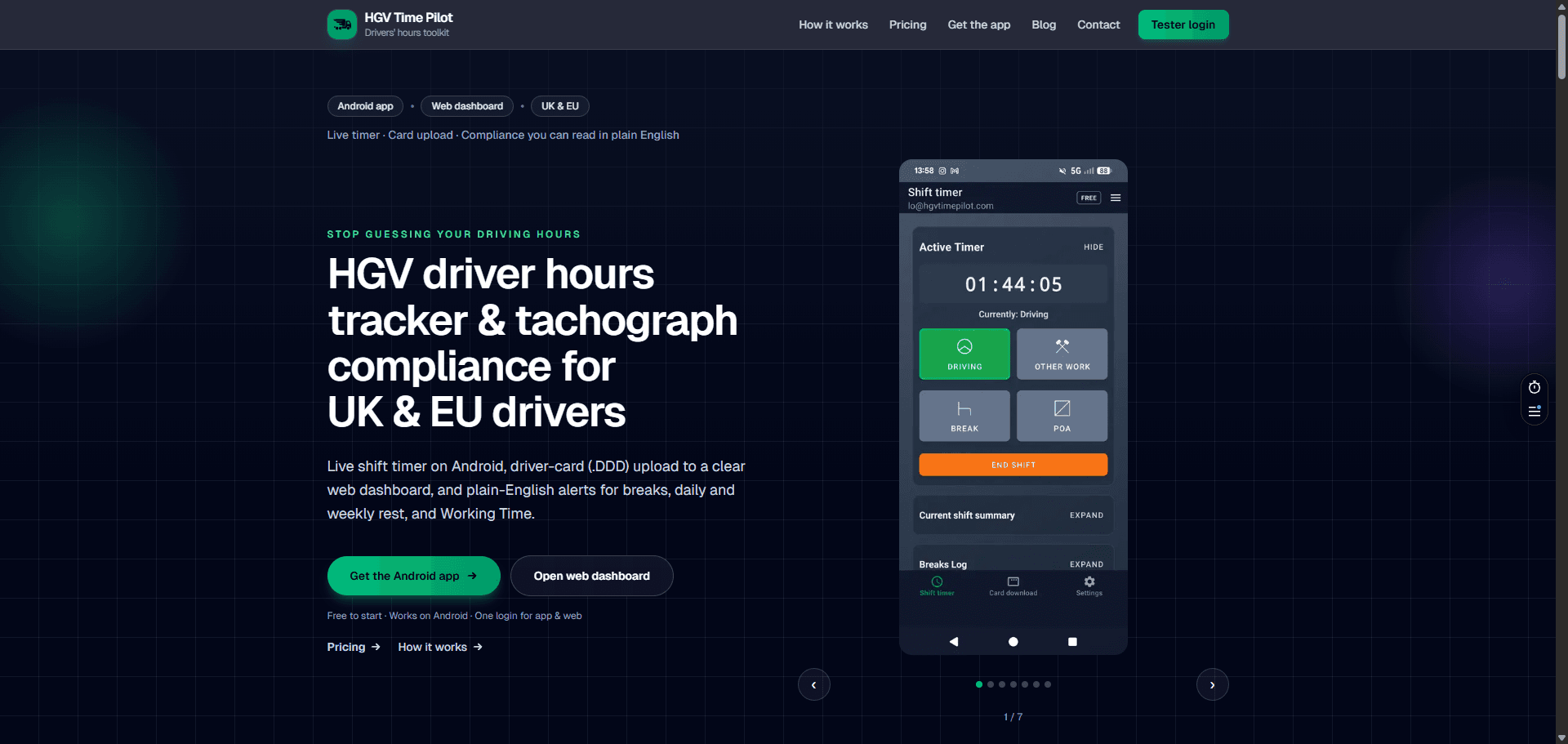 HGV Time Pilot preview